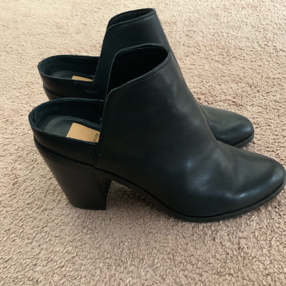 Dolce Vita black mules size 10